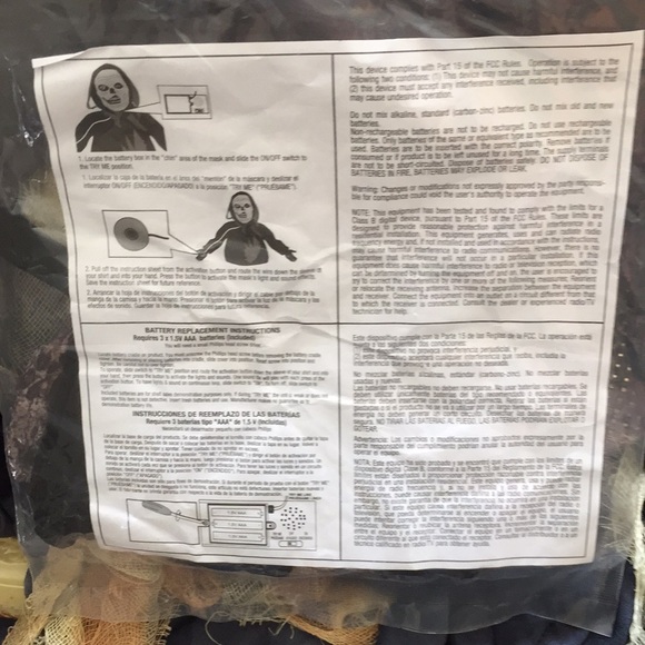 Costume Rotting zombie boy m 8–10–new - Picture 7 of 8